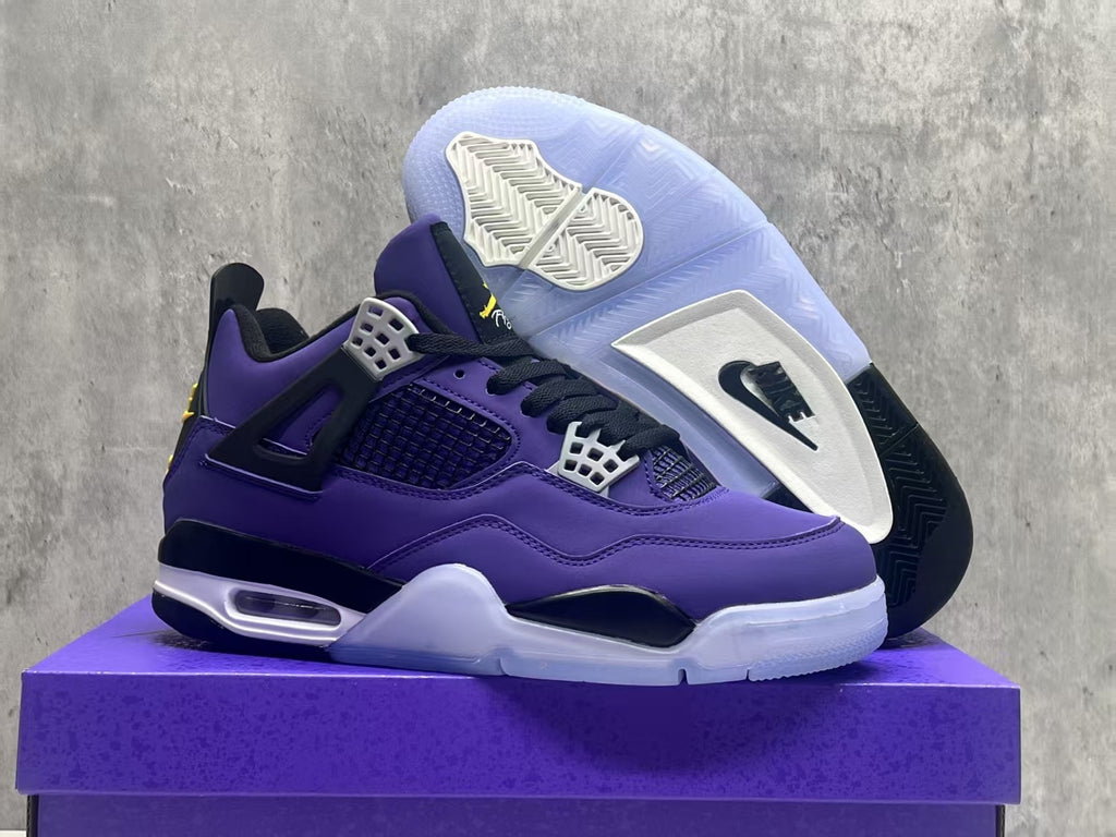 Air Jordan 4 Retro "Lakers" Purple