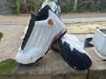 Air Jordan 14 Retro White and Gold Sneakers