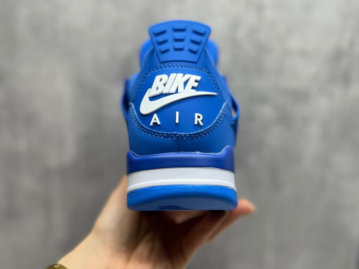 Air Jordan 4 Retro "Motorsport" Blue Sneakers