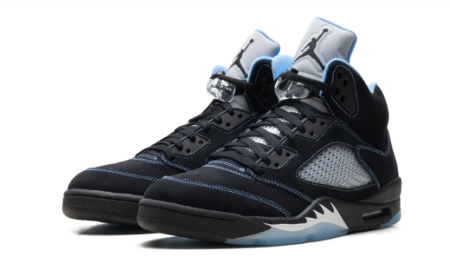 Air Jordan 5 Black University Blue 2026