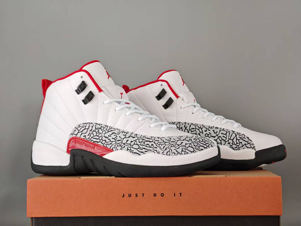 Air Jordan 12 Retro "Lizard Texture" Summit White