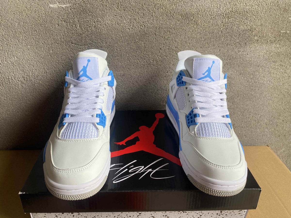Air Jordan 4 Retro White University Blue