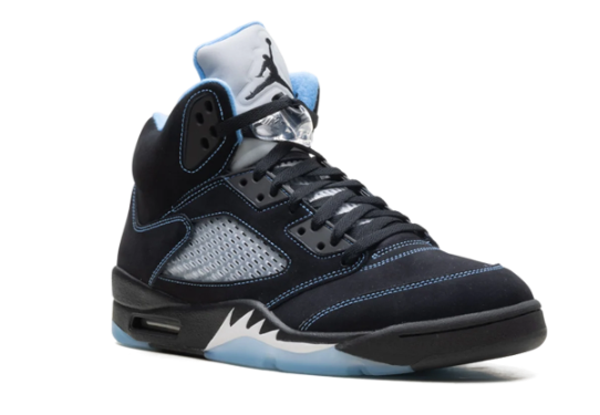 Air Jordan 5 Black University Blue 2026
