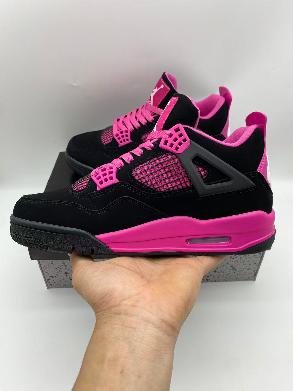 Air Jordan 4 Retro Black Rose