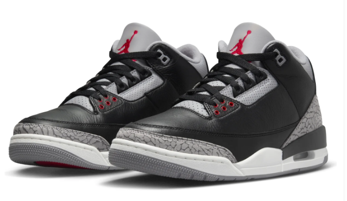 Air Jordan 3 OG Black Cement 2024