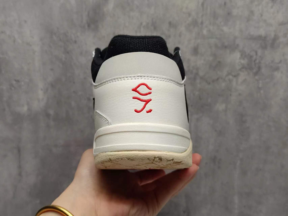 TS Collaboration White Black Red Sneakers