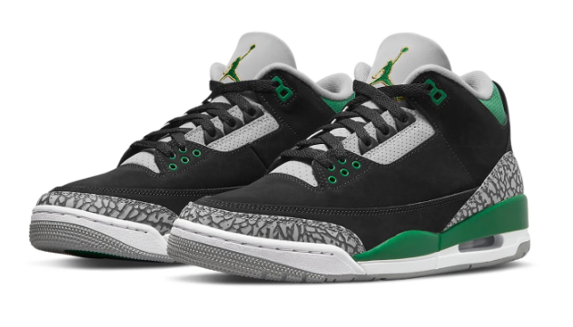 Air Jordan 3 Retro Pine Green