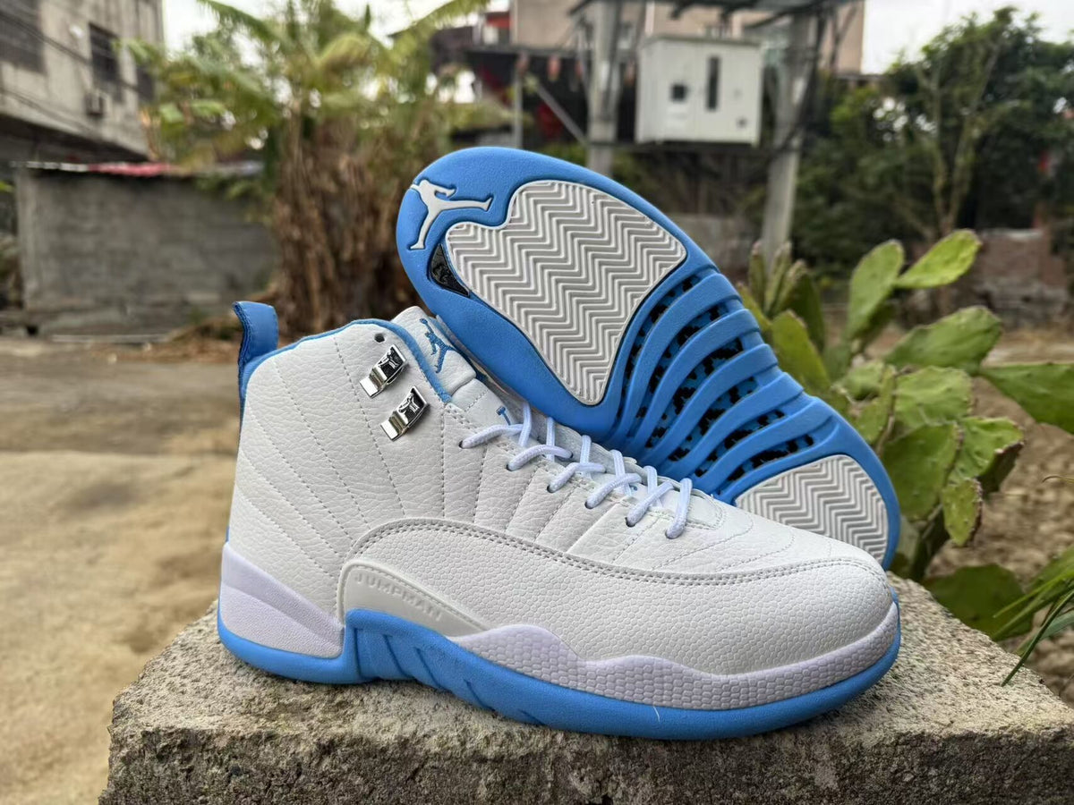 Air Jordan 12 Retro White Jade Sneakers