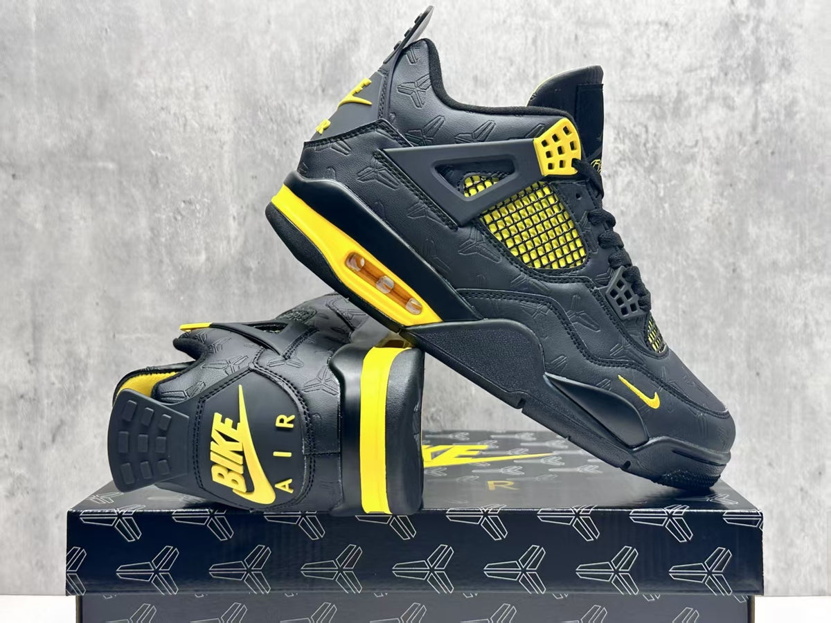 Air Jordan 4 Retro "Kobe" Black Yellow