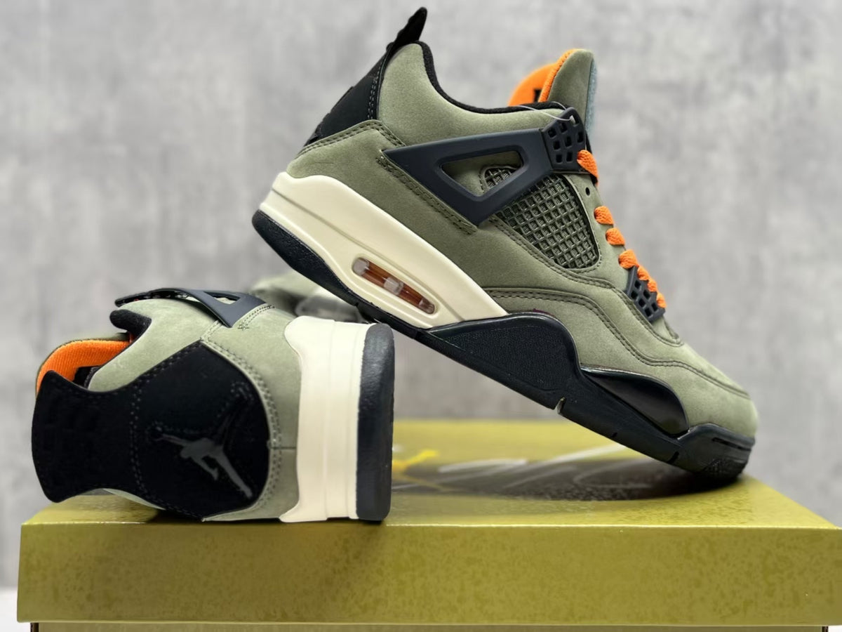 Air Jordan 4 Retro "Olive Green" Sneakers