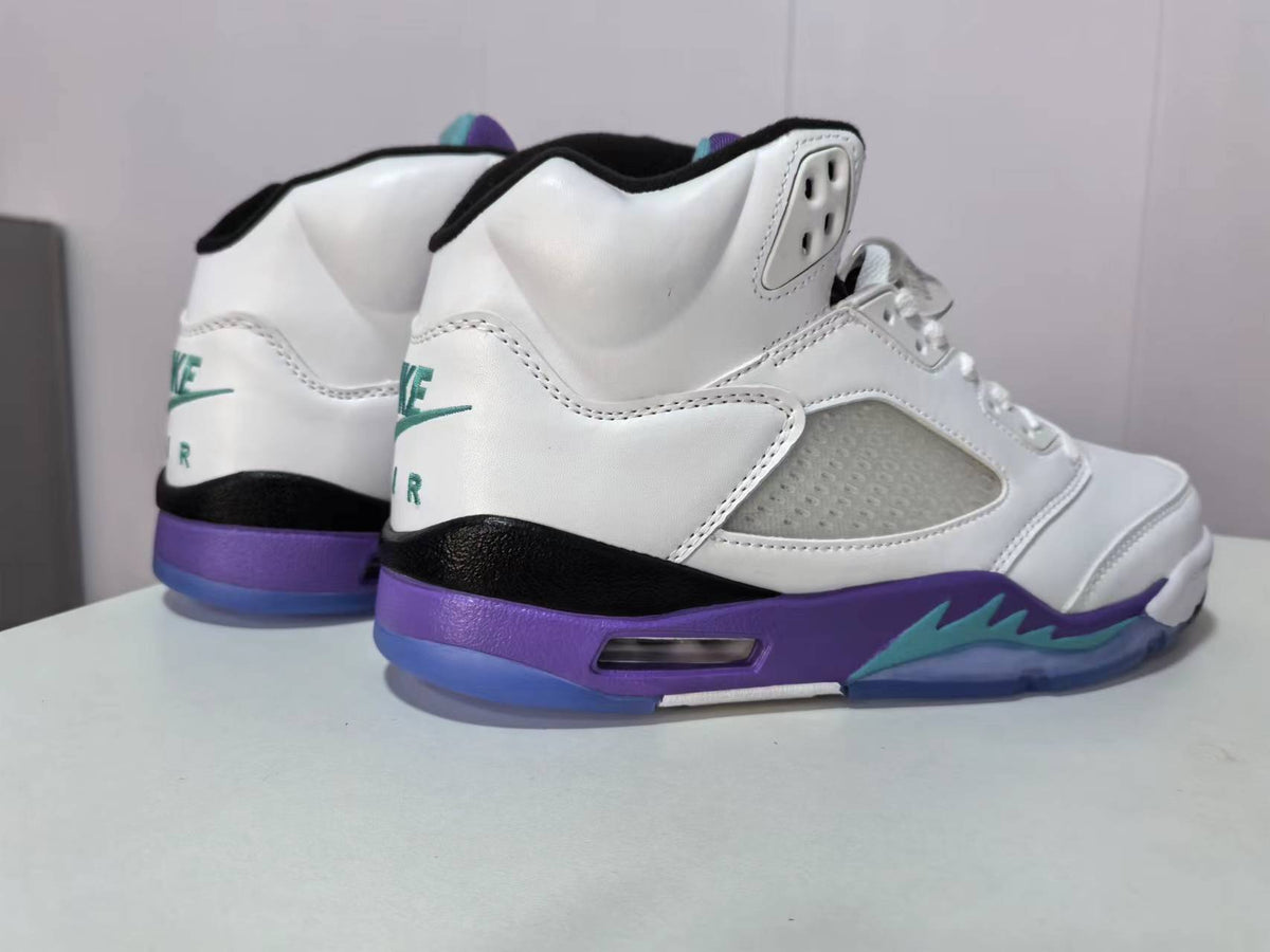 Air Jordan 5 White Grape