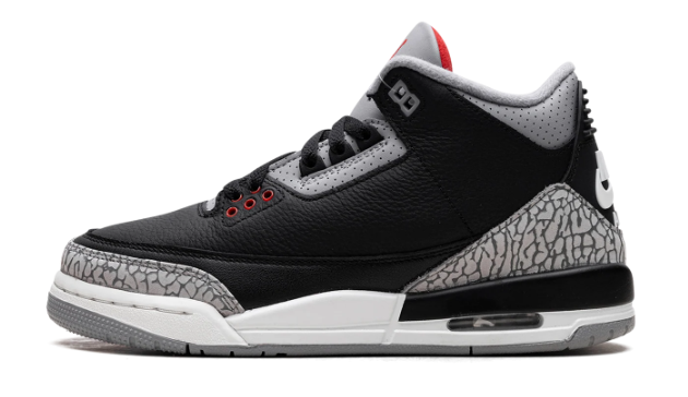 Air Jordan 3 GS Black Cement Kids