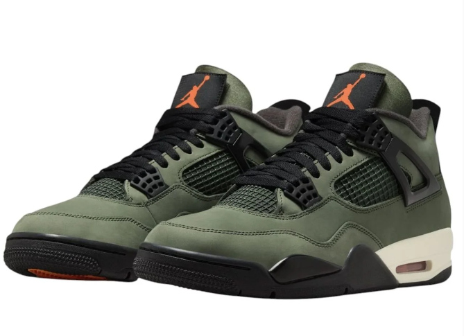 Undefeated x Air Jordan 4 Deep Green 2025