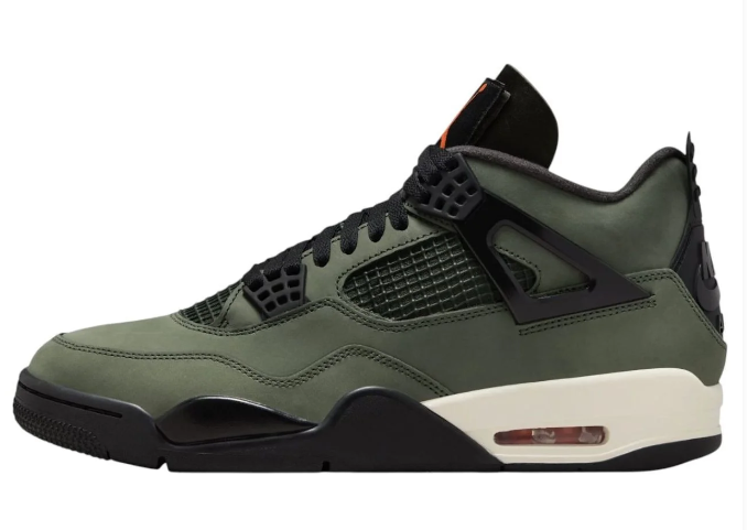 Undefeated x Air Jordan 4 Deep Green 2025