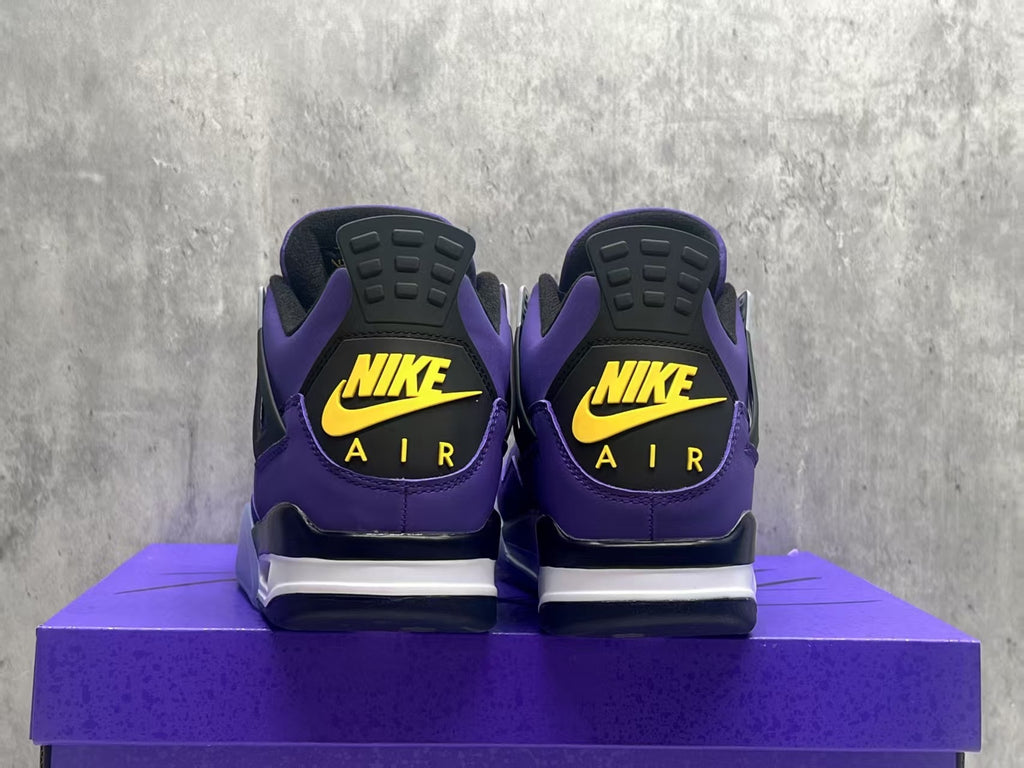 Air Jordan 4 Retro "Lakers" Purple