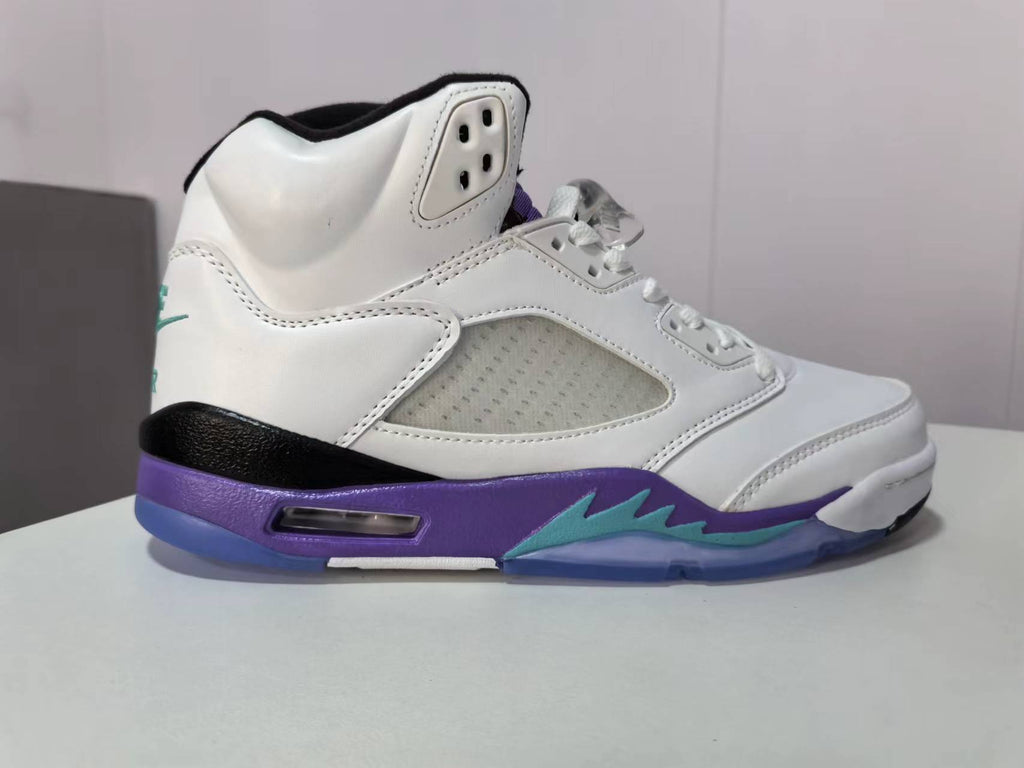 Air Jordan 5 White Grape