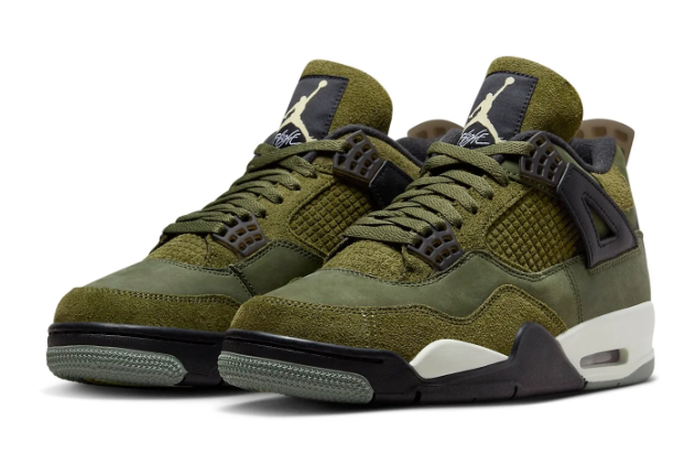 Air Jordan 4 Retro SE Craft Olive