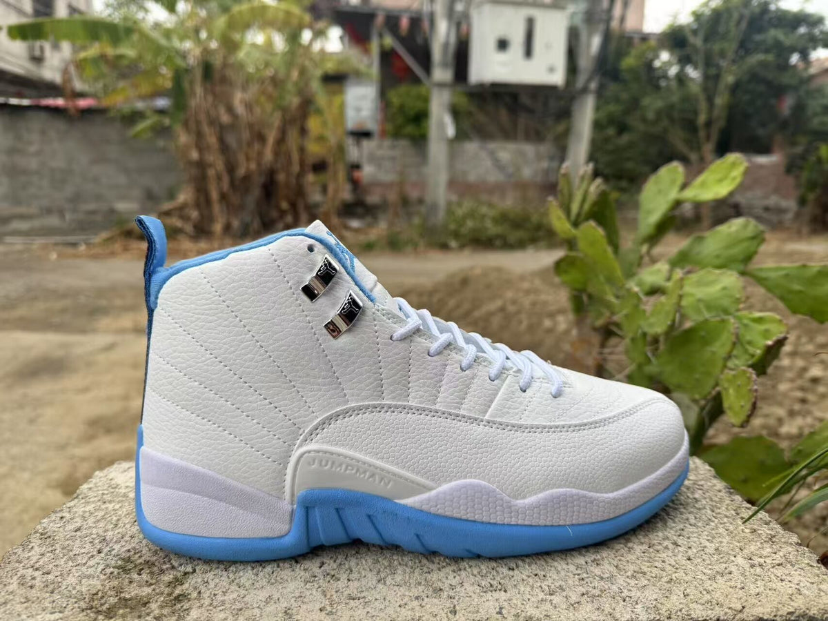 Air Jordan 12 Retro White Jade Sneakers