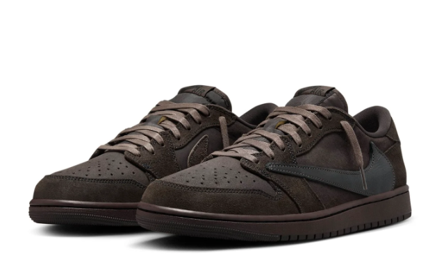 Travis Scott x Air Jordan 1 Low OG SP Velvet Brown