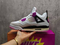 Air Jordan 4 Retro "Comic" Off-White & Fire Pink