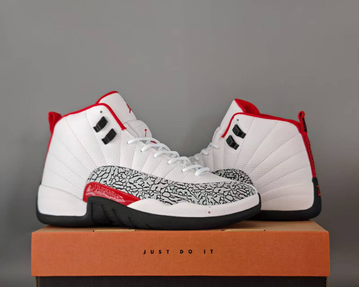 Air Jordan 12 Retro "Lizard Texture" Summit White
