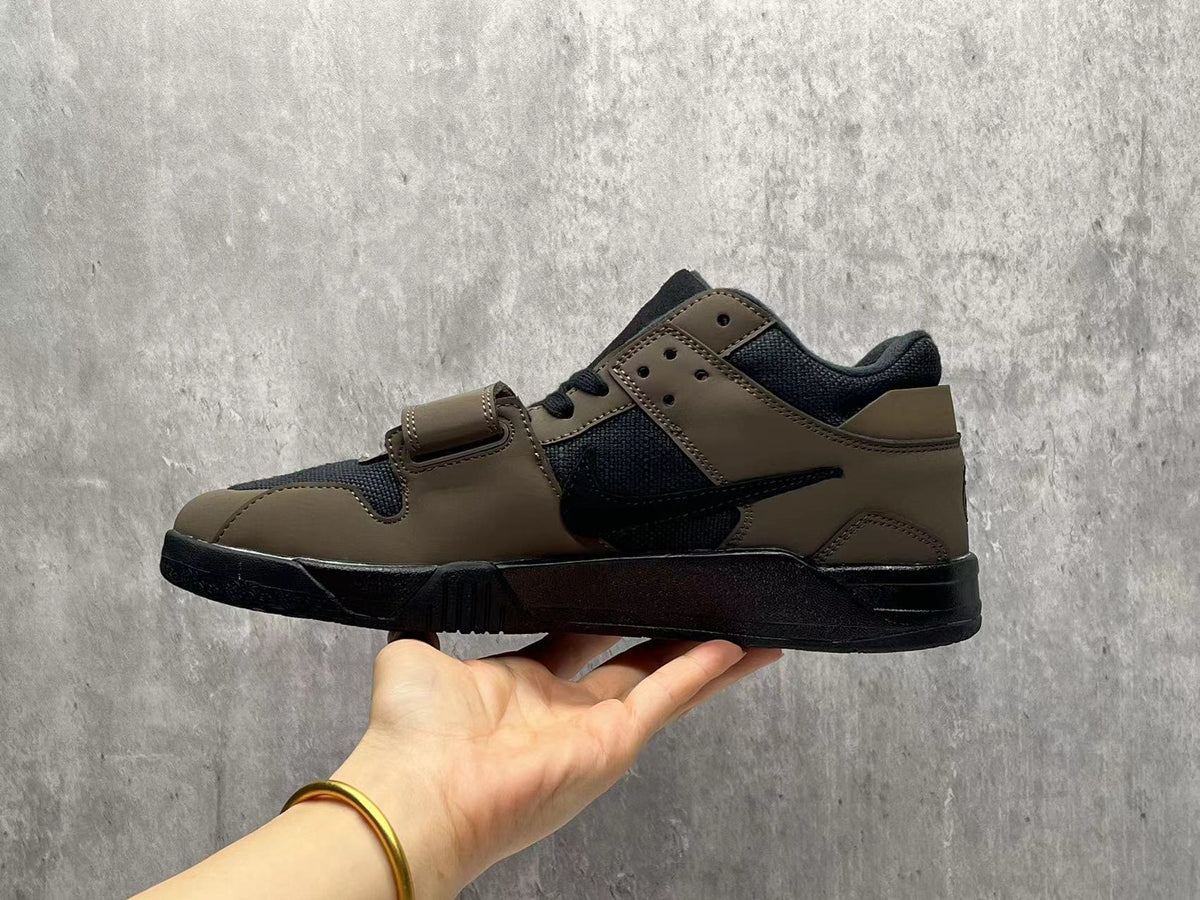 TS Collaboration Black Brown Sneakers