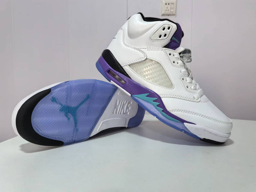 Air Jordan 5 White Grape