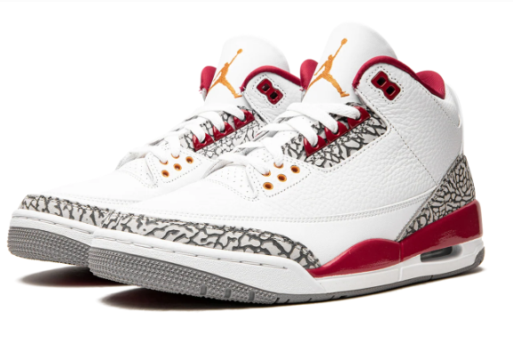 Air Jordan 3 Cardinal Red