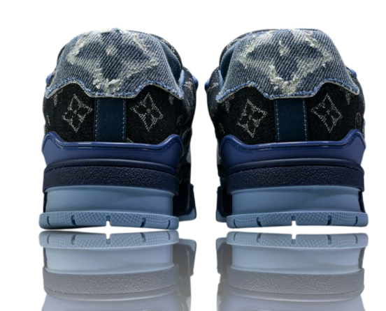 Trainer Low 'Monogram Denim Blue'