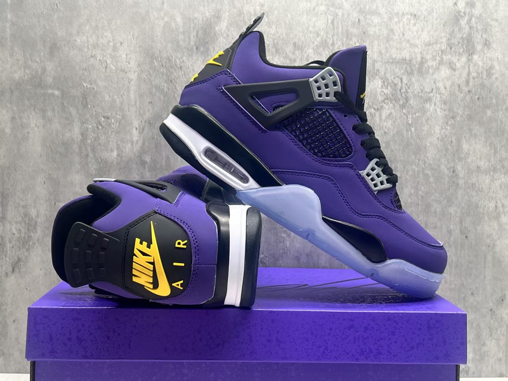 Air Jordan 4 Retro "Lakers" Purple
