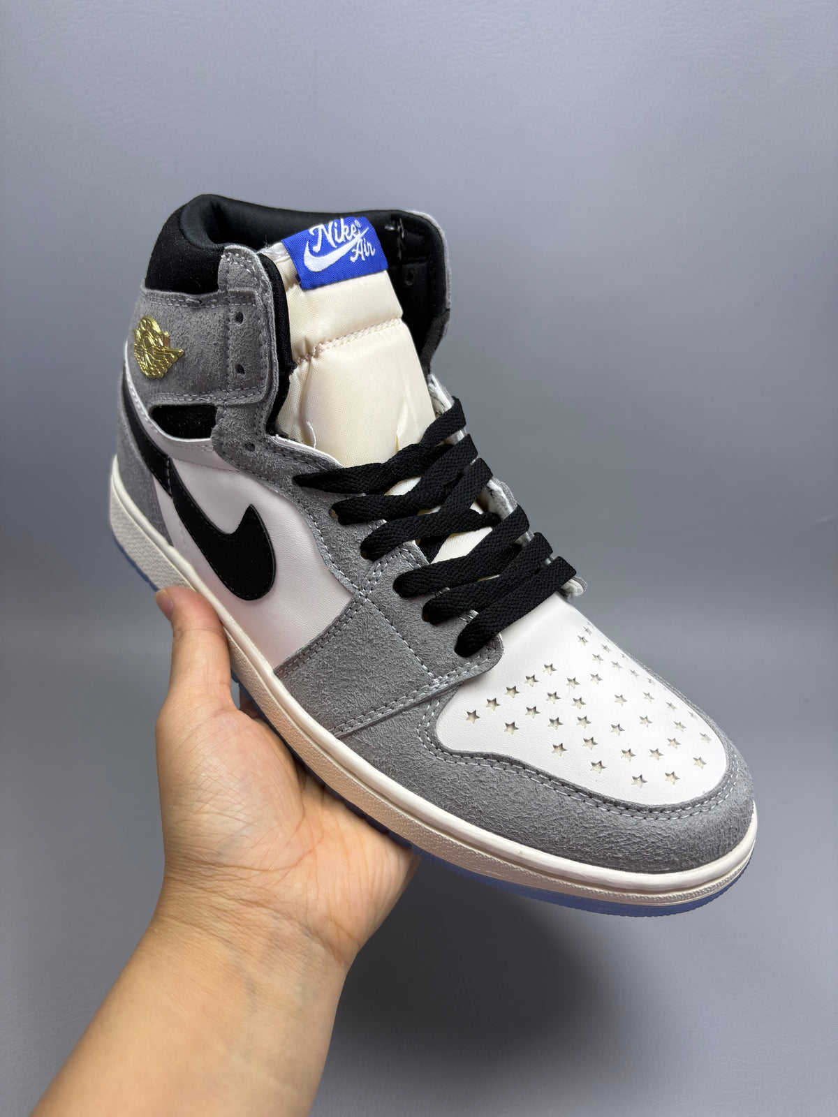Air Jordan 1 High Grey Black White
