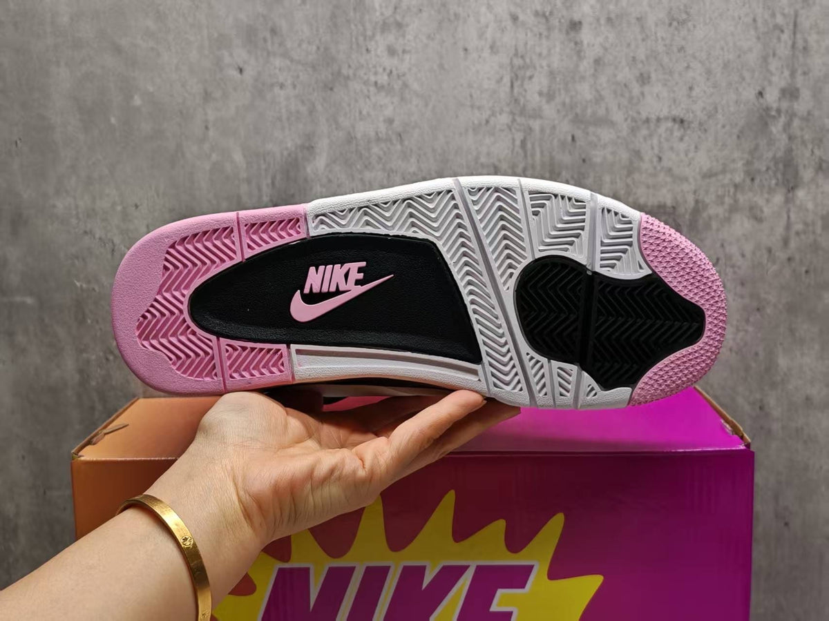 Air Jordan 4 Retro "Comic" Off-White & Fire Pink
