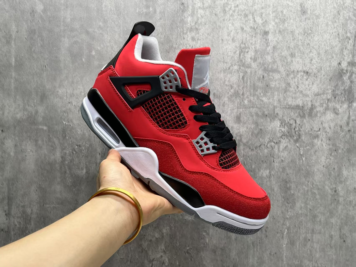 Air Jordan 4 Retro "Bulls" Red & Black