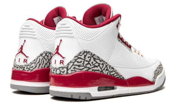 Air Jordan 3 Cardinal Red