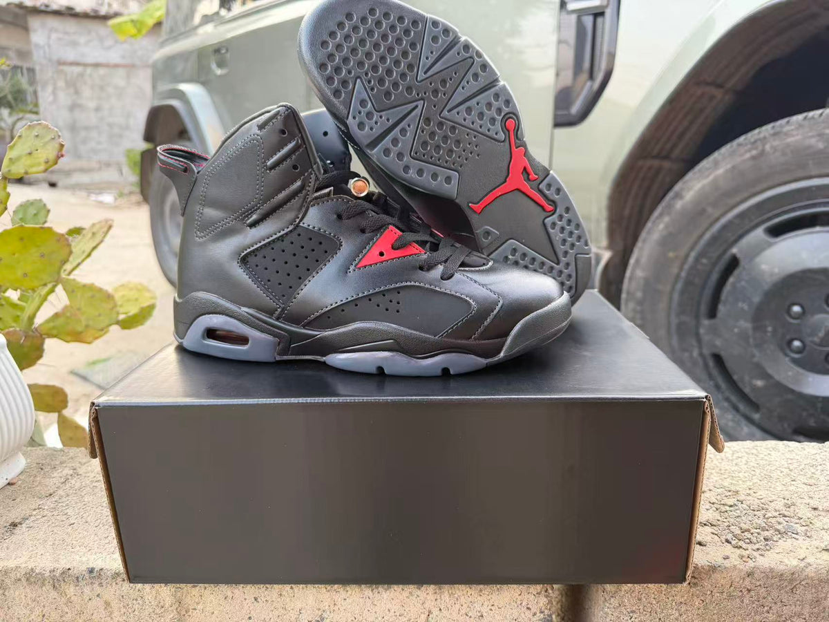 Air Jordan 6 Black Red